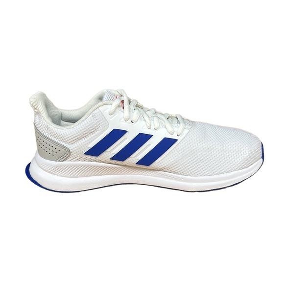 Adidas Runfalcon Men's Running Athletic Shoes White/Blue/Gray EF0148 Size 7 EUC - Picture 9 of 11